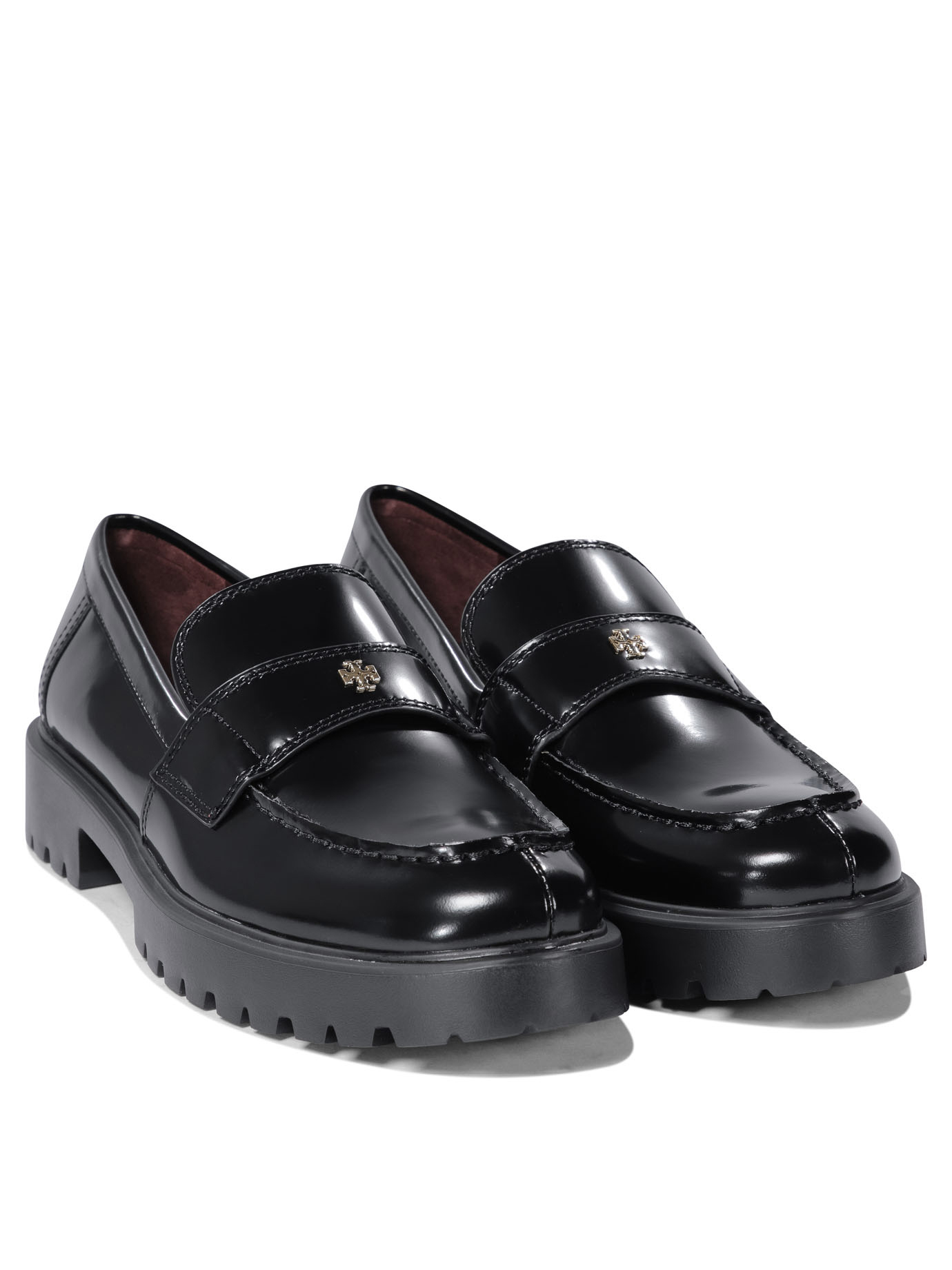 TORY BURCH Black   Classic Lug loafers